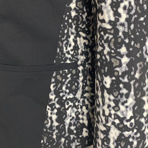 Diane Von Furstenberg Black Olena Combo Blazer Size 2 MSRP: $465.00 - Picture 7 of 13
